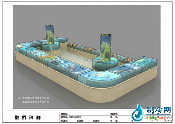 大同生態園酒樓海鮮池工程